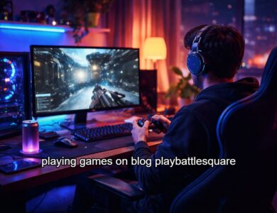 Playing Games on Blog PlayBattleSquare